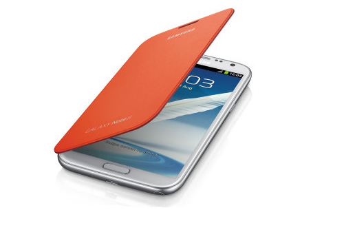 Telef Acc Funda Flipcover Galaxy Note 2 Naranja